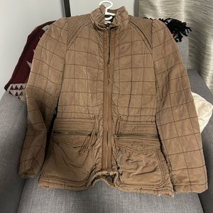 Wilfred Brown Quilt Jacket